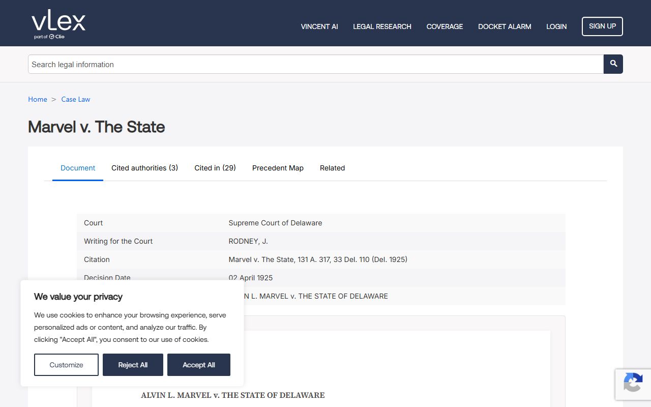 Seaford Delaware probate case law and Sussex County probate court records