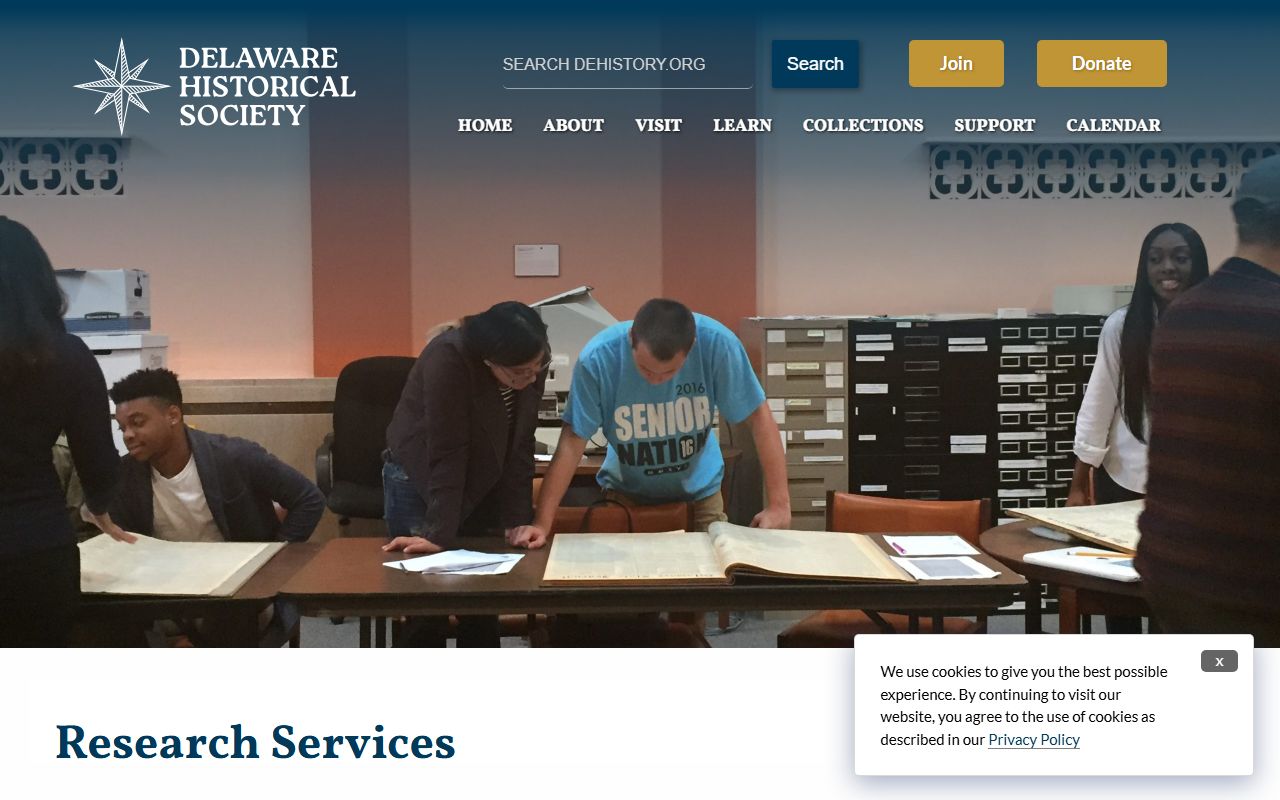 Historical Society of Delaware research resources for probate court records